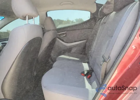 2014 Hyundai Elantra Se z USA, uszkodzony, nr VIN 5NPDH4AEXEH532474